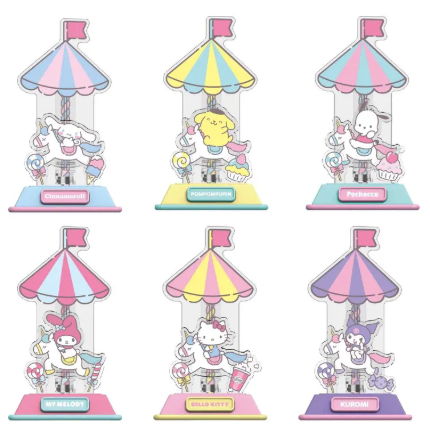 (쿠로미) 산리오 회전목마 가챠