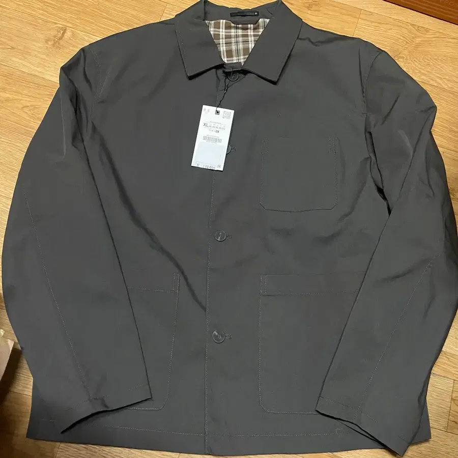 자라(Zara) 캔버스 포켓 자켓 XL사이즈(110) 새제품
