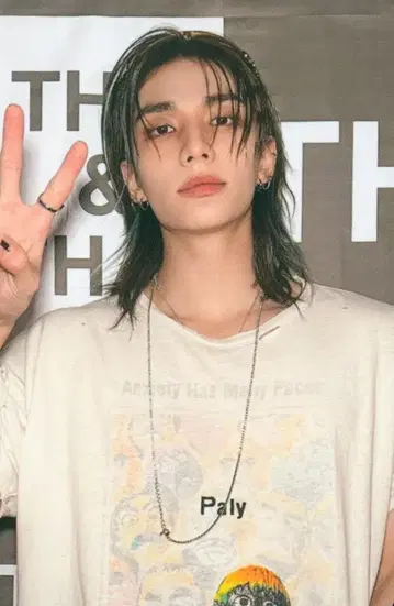 StrayKids 티셔츠 현진 THIS&THAT POP-UP MD