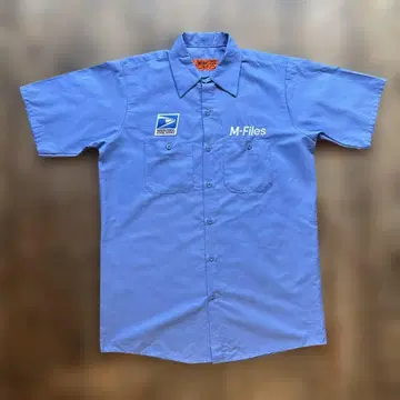 RED KAP USPS 워크 셔츠 반팔 M