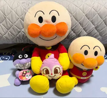 호빵맨 봉제 인형 3개 + 덤? 세트