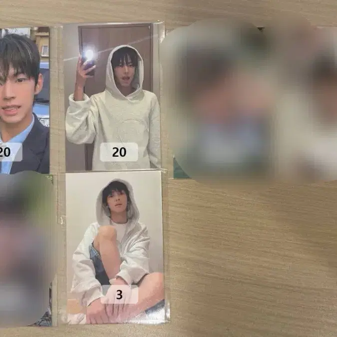 투어스 스파클링블루 팝업포카 도훈 한진 지훈