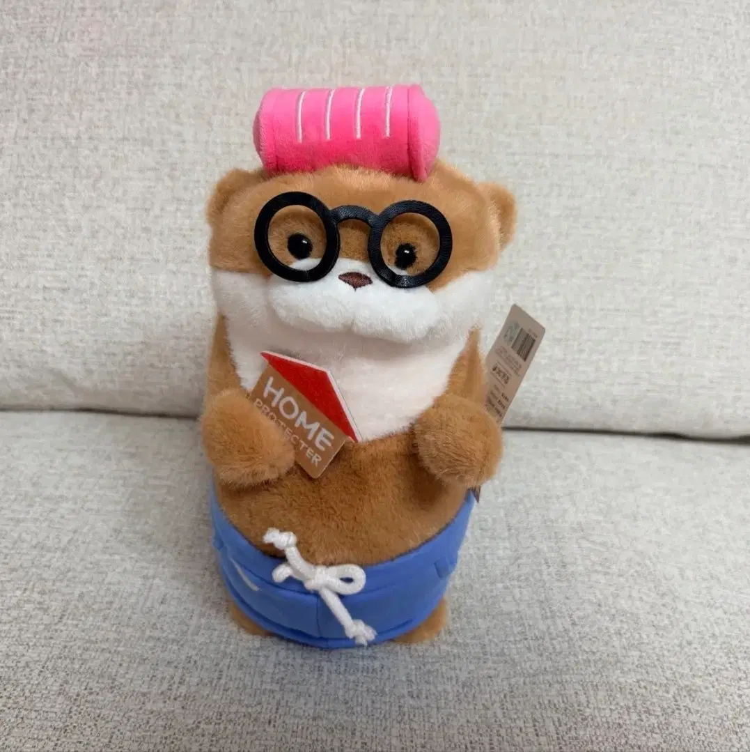 정품 홈프로텍터 우소우소짱 브라운 27cm 중형 인형