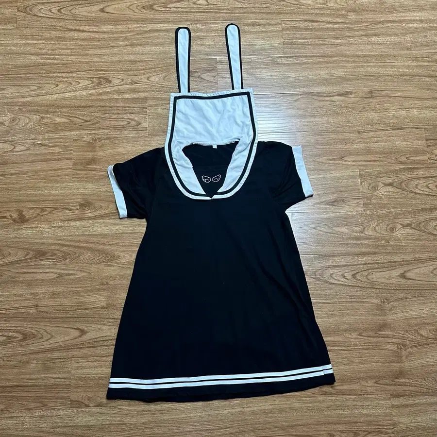 빈티지 우사미미 세일러 원피스 히메갸루 로걀 아일릿 보석 큐빅 날개 히메갸루 로걀 히메카지 모리걸