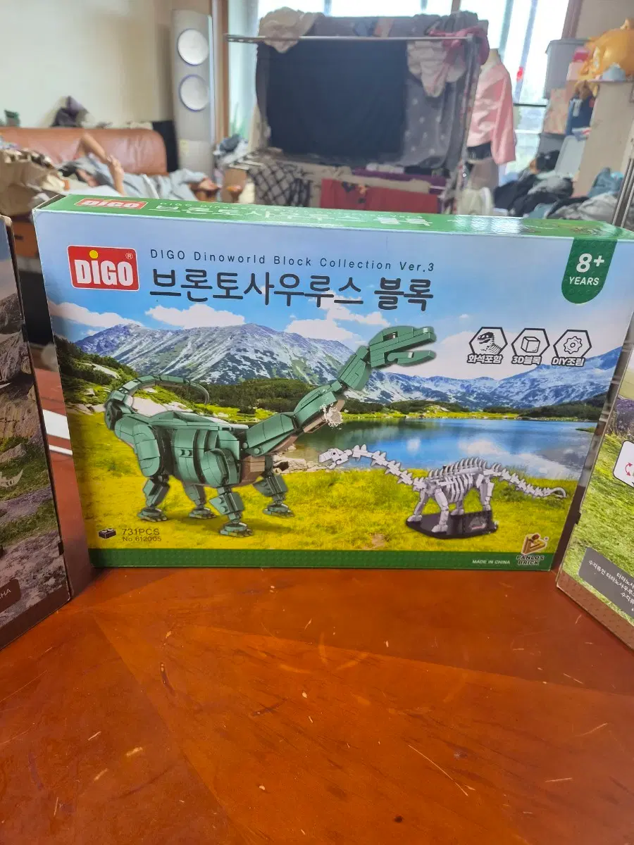 DIGO 브론토사우루스 블록 731PCS