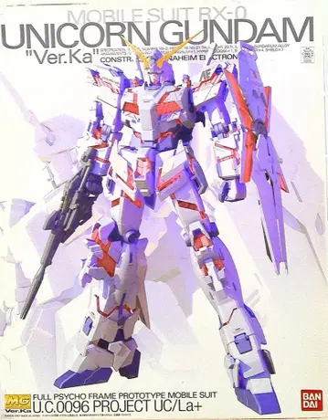반다이 MG 유니콘 건담 (Ver.Ka) 1/100, MG