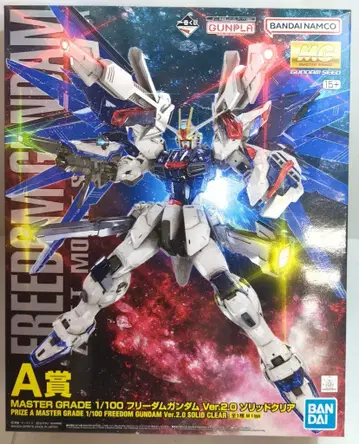 BANDAI SPIRITS 제일복권 기동전사 건담 건담 프라모델 2023 A상 MG 프리덤 건담 Ver.2.0 솔리드 클리어
