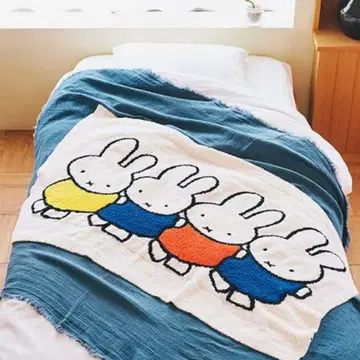 새상품 스튜디오 클립 Dick Bruna 미피 복슬복슬 담요