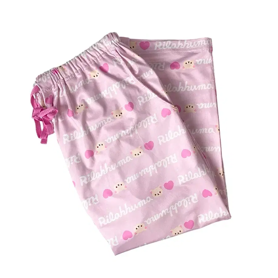 코리락쿠마 파자마 잠옷 바지 하의 산엑스 9부 10부