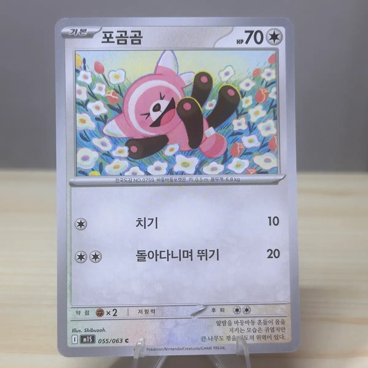 [포켓몬카드] 포곰곰 m1S 055/063 C