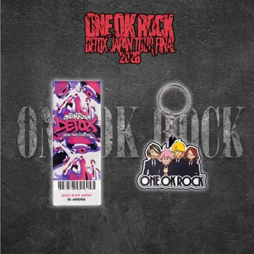 ONE OK ROCK 회장 한정 아크릴 마그넷 & 키링