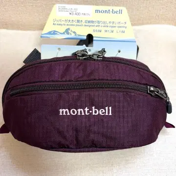 mont-bell 몽벨 델타 가셋 파우치 S 퍼플