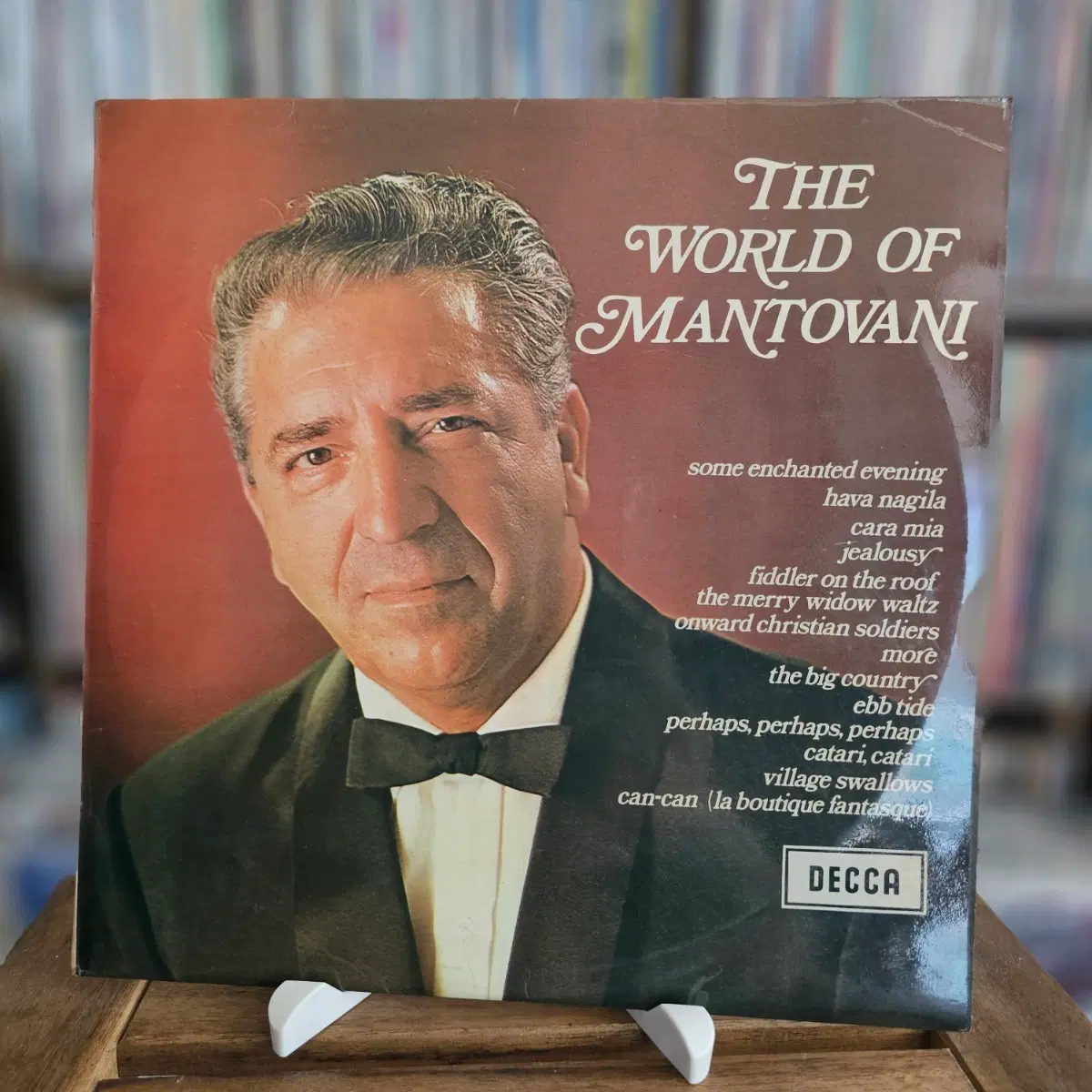 (영국반, 데카 레이블, 이지리스닝, 오케스트라 팝, 만토바니) The World Of Mantovani LP
