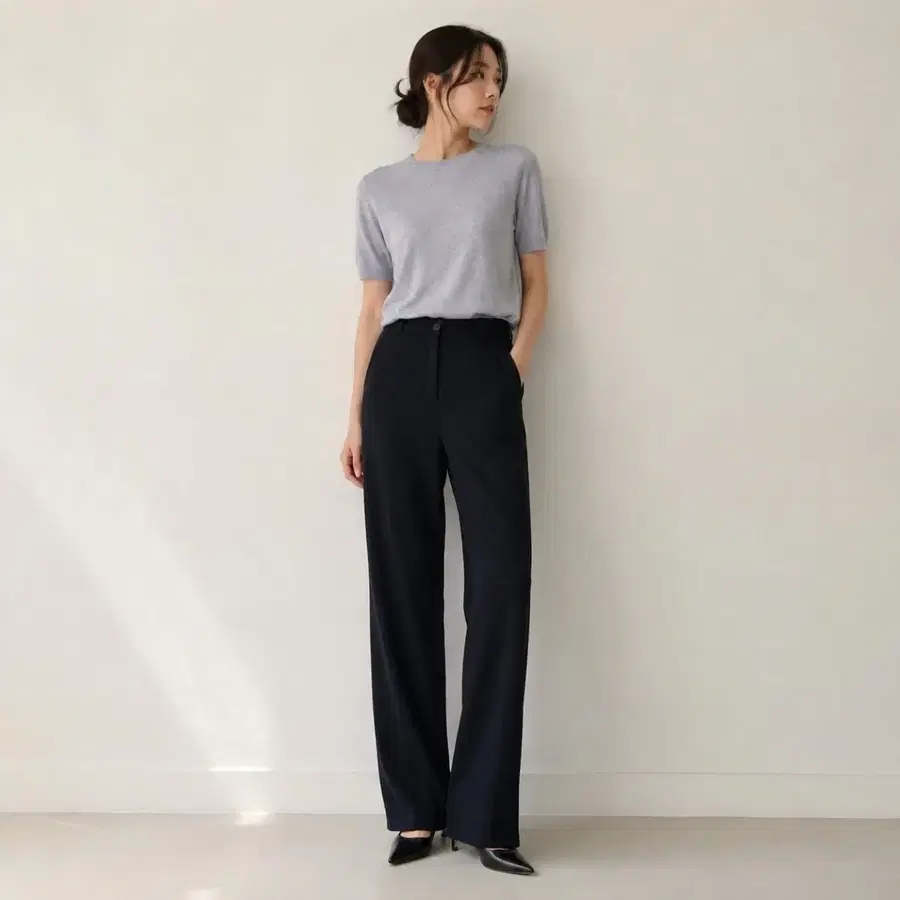 [27] 알마니 와이드 슬랙스 팬츠