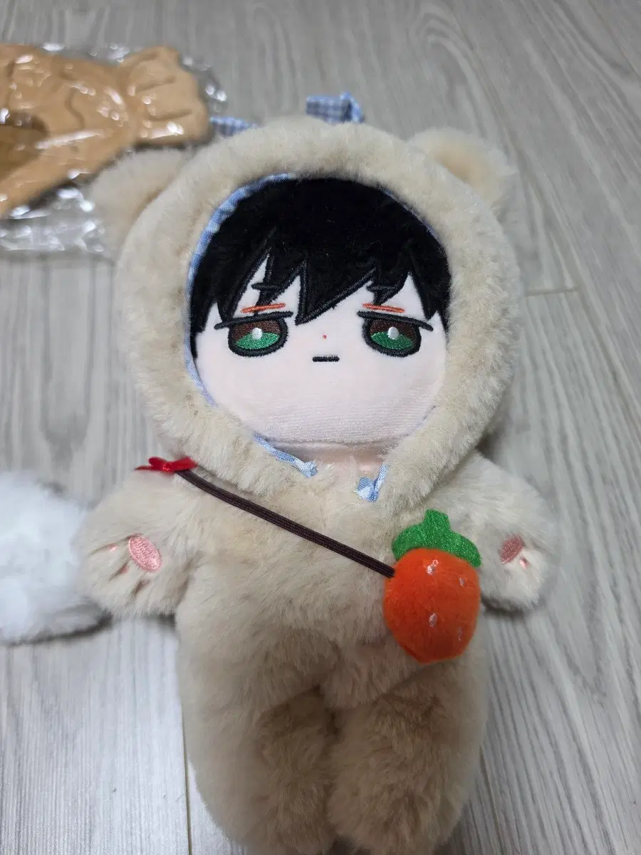 20cm 솜인형 곰돌이 옷 세트