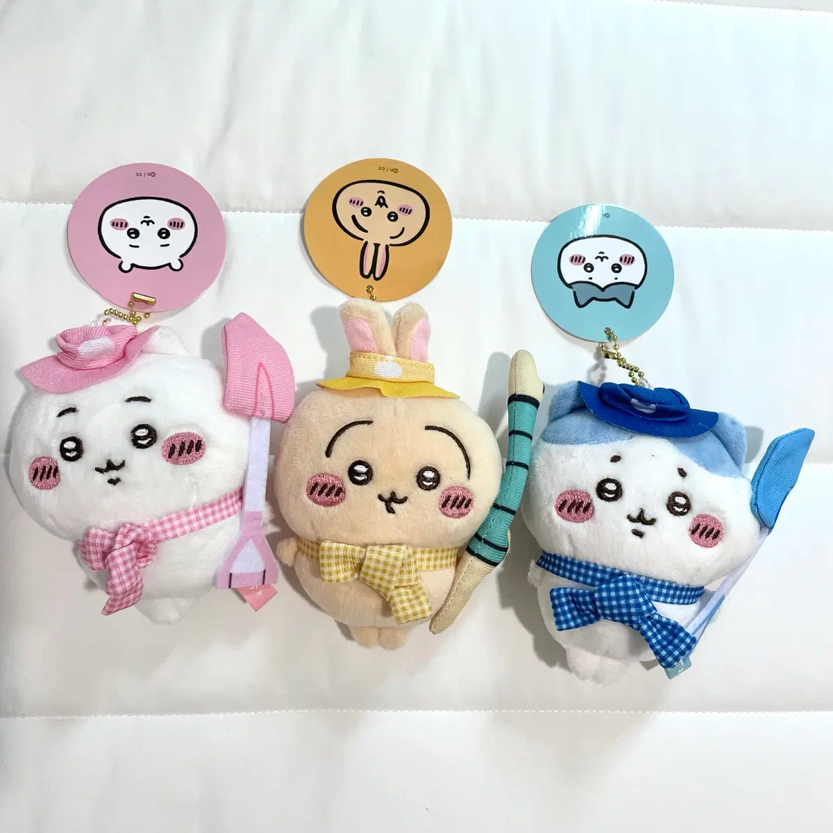 먼작귀 피크닉 마스코트 (치이카와, 하치와레, 우사기)