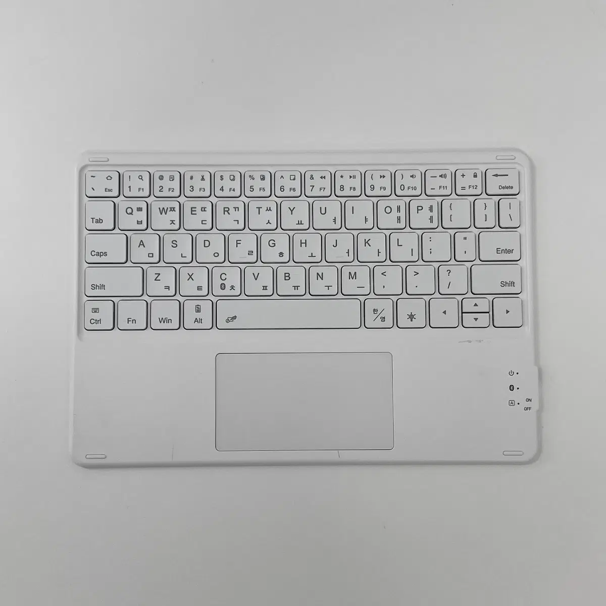 LED 터치패드 트랙패드 키보드