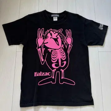 SHOCKER!!! Balzac 티셔츠 블랙 사이즈 M