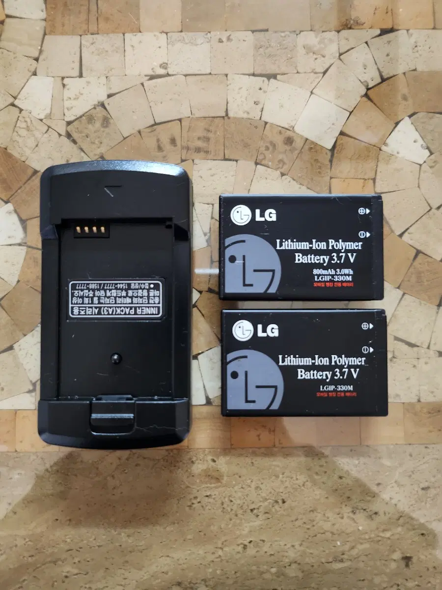 LG sh-460 고글폰 배터리 LGIP-330N 충전기