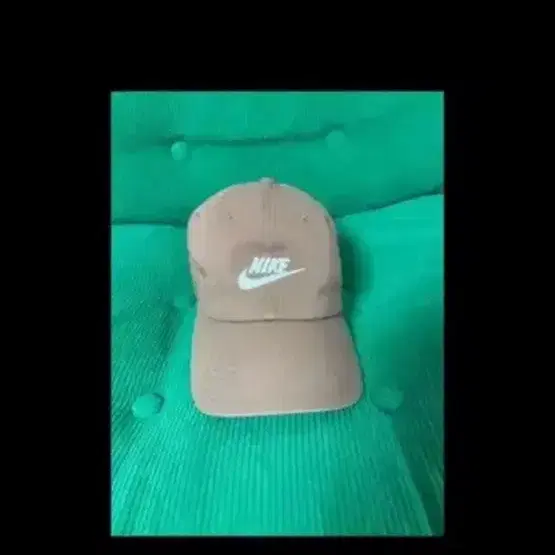 나이키 헤리티지 퓨추라 볼캡 베이지 자수로고 캡모자