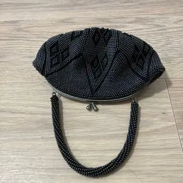 비즈 파티백 블랙