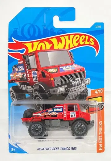 MATTEL HW HOT TRUCKS HOTWHEELS 메르세데스-벤츠 유니목 U1300 FYB55