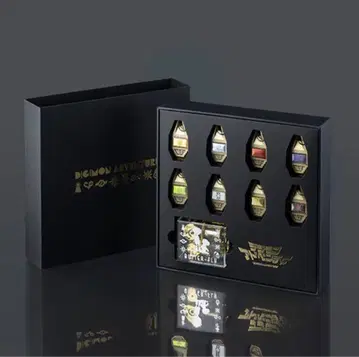 디지몬 어드벤처 메탈 키링 프리미엄 세트