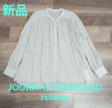 [새상품] JOURNAL STANDARD relume 글리터 도트 블라우스