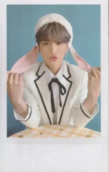 ATEEZ KIT SEONG WHA Polaroid Card