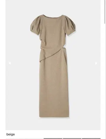 louren waist drape onepiece
