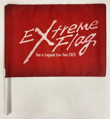 Live Tour 2023 Extreme Flag She is Legend 오리지널 플래그