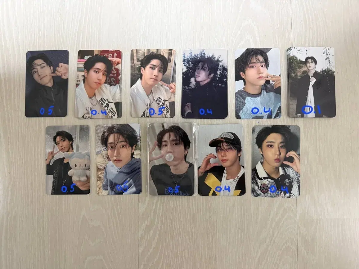 스트레이키즈 한 포토카드 스키즈