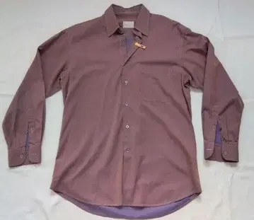 Ermenegildo Zegna 긴팔 셔츠 크림슨 컬러 퍼플 계열