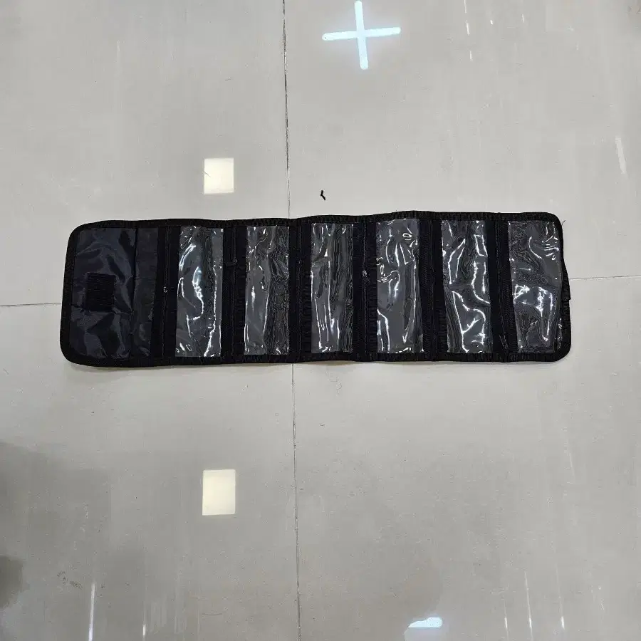 블랙 다용도 수납 파우치