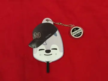 StrayKids 2025 dominATE JAPAN STADIUM BangChan 미니 부채 키링 캡