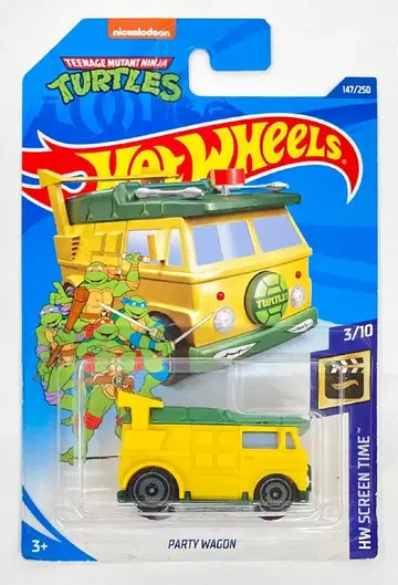 MATTEL WH SCREEN TIME 3/10 HOTWHEELS PARTY WAGON 147/250