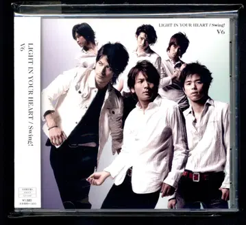 V6 LIGHT IN YOUR HEART 초회 한정판 A *CD+DVD LIGHT IN YOUR HEART PV 수록