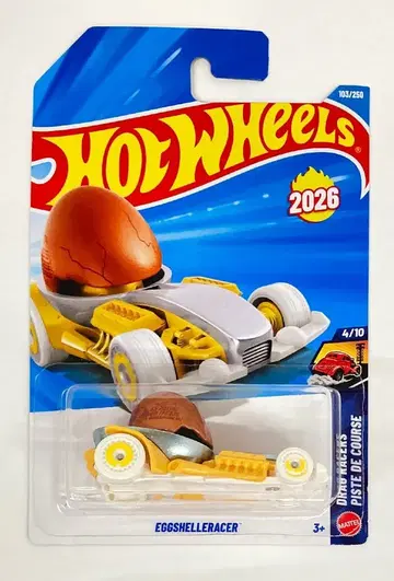 MATTEL DRAG RACERS PISTE DE COURSE EGGSHELLERACER