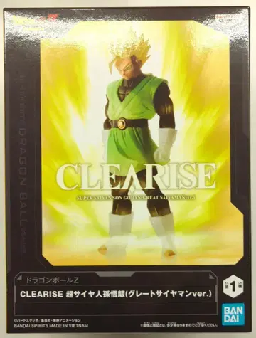 BANDAI SPIRITS CLEARISE 초사이어인 손오반 (그레이트 사이어맨 ver.)