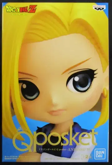 BANDAI SPIRITS Q posket ANDROID 18 드래곤볼Z 인조인간 18호 (보통 컬러)
