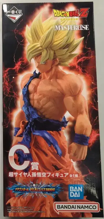 BANDAI SPIRITS 제일복권 드래곤볼 VS옴니버스BRAVE C상 초사이어인 손오공 피규어 MASTERLISE