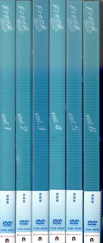 애니메이션 DVD Free!-Dive to the Future- 전 6권 세트