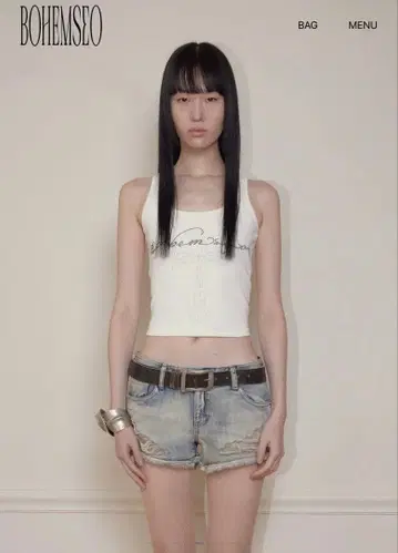 BOHEMSEO [3RD] JEWEL TANK TOP