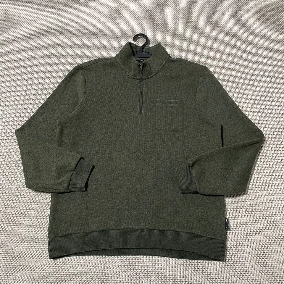 2XL 네파 기모 등산 반집업 긴팔 24SS B.6003
