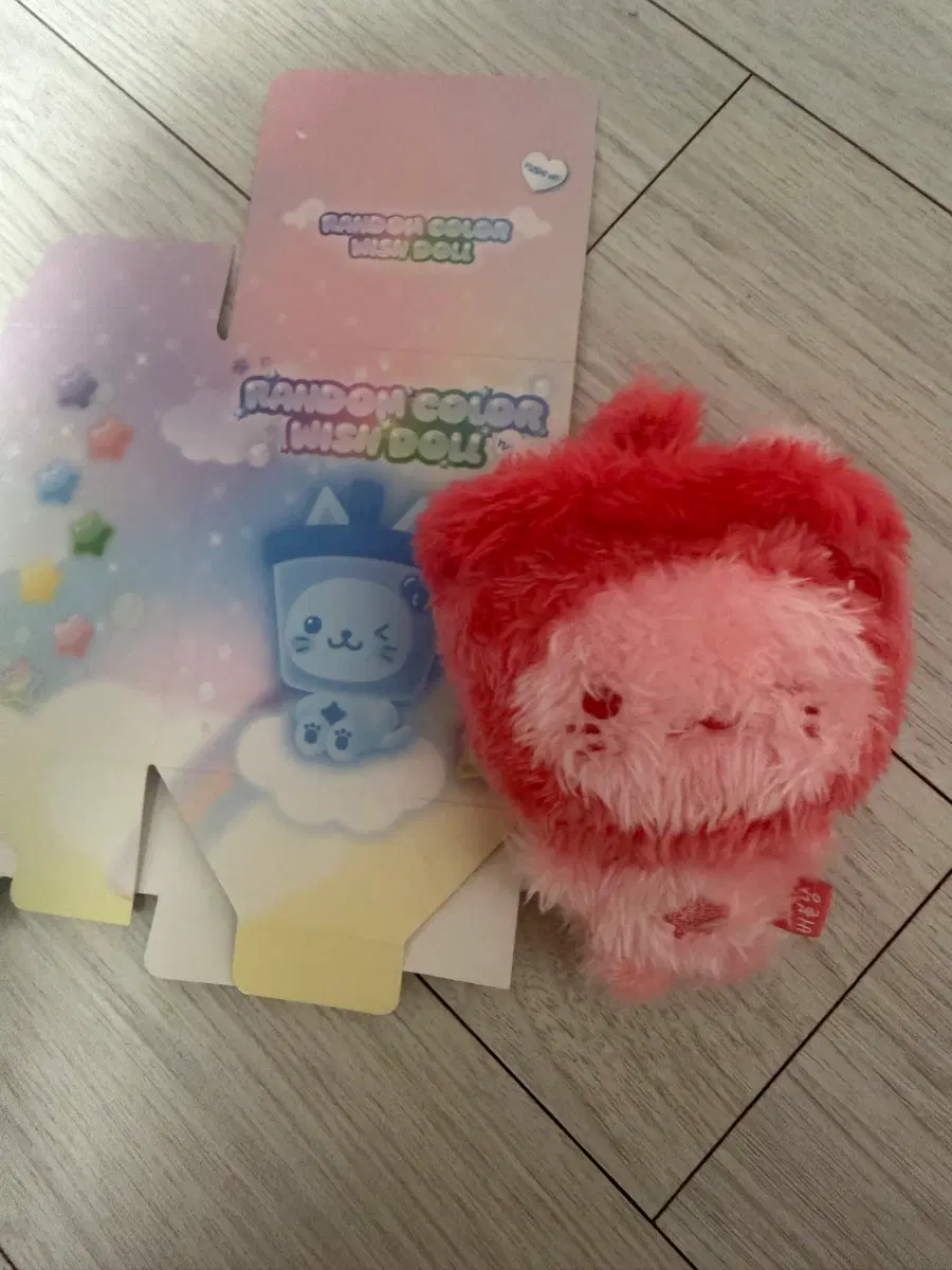 컬러 위시돌 버블냥 레드