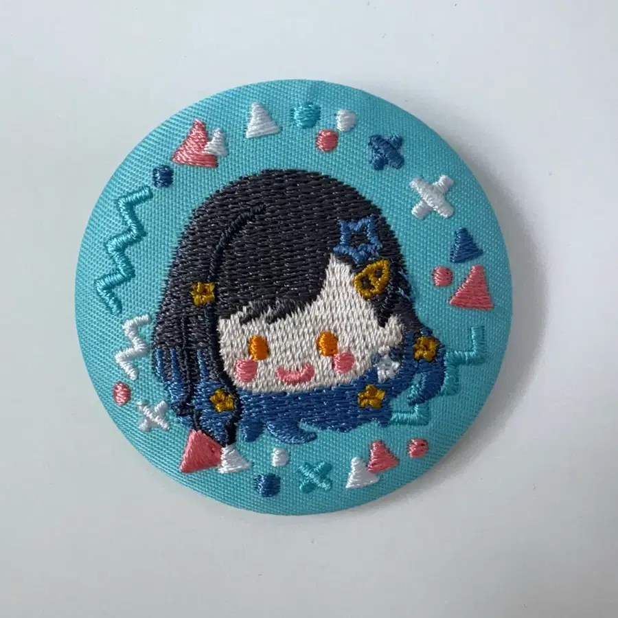 프로세카 자수 캔뱃지 안