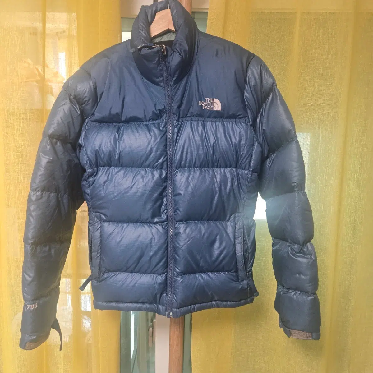 노스페이스 700 필 구스다운 자켓 네이비85