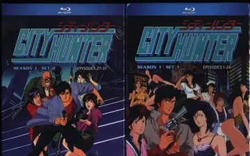 애니메이션 Blu-ray 수입판) CITY HUNTER SEASON 1 전 2권 세트