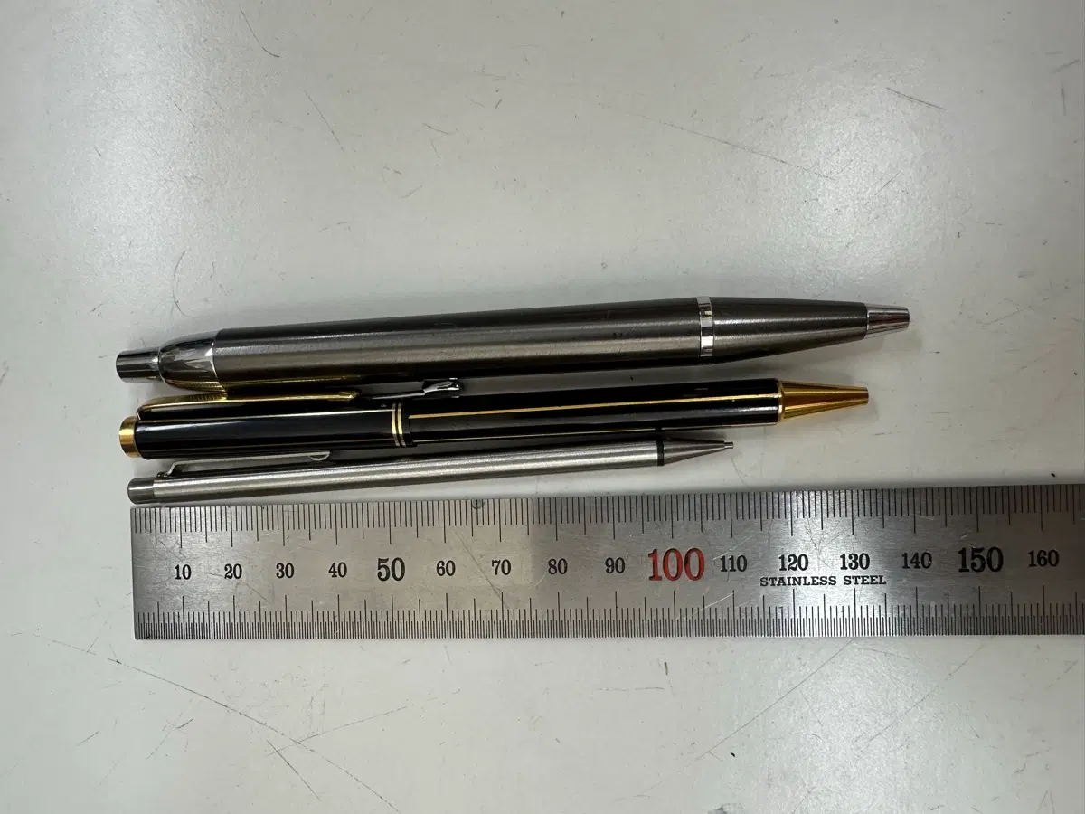 파카 건메탈 볼펜 파일롯 경찰서장 각인 볼펜 샤프 3종 세트 45000원판매합니다