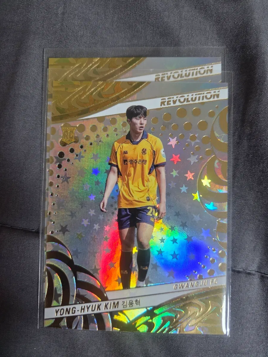파니니 k리그 레볼루션 광주fc 김용혁 루키 아스트로 판매합니다.